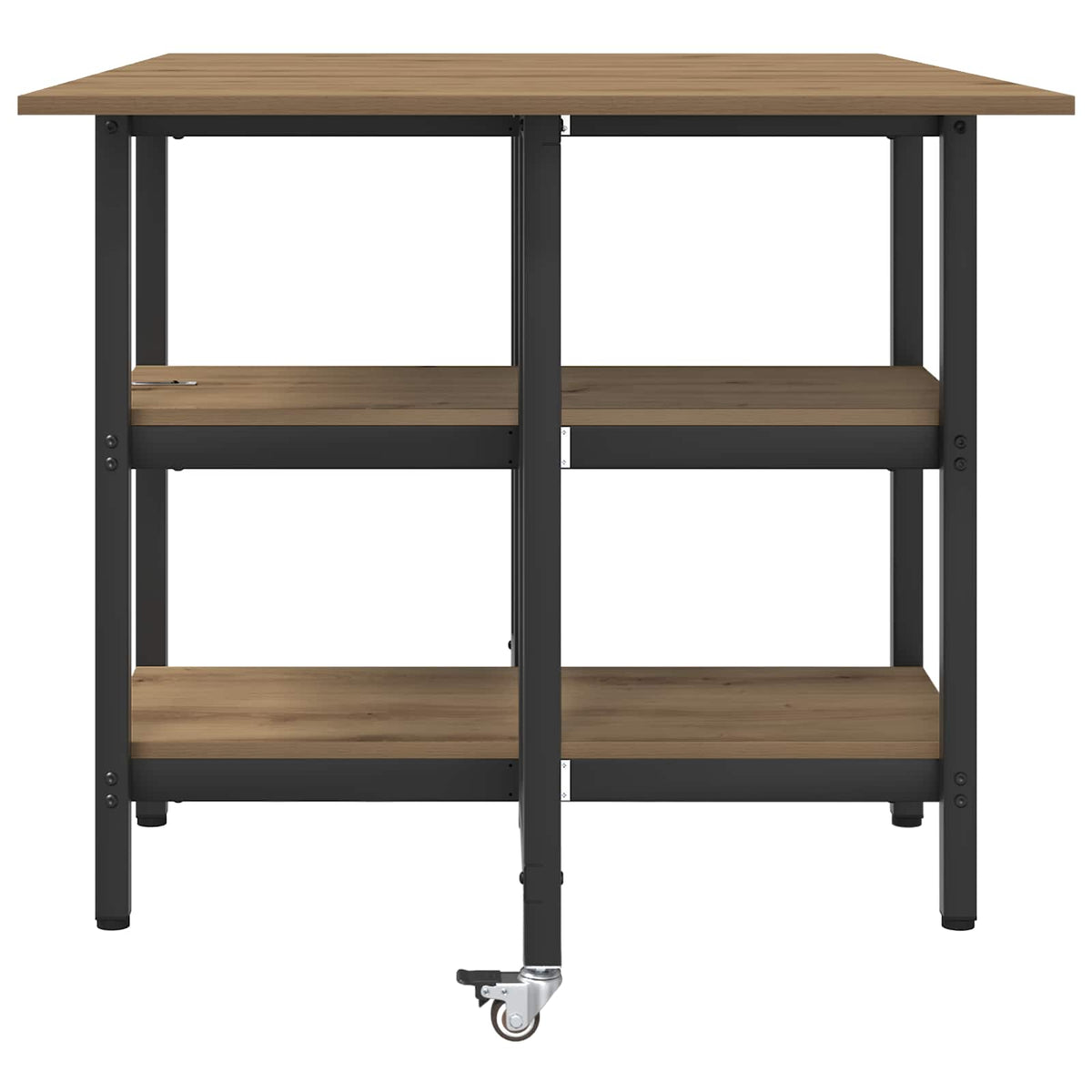 Mesa De Comedor 122 X 80 X 76,5 Cm Madera De Ingeniería