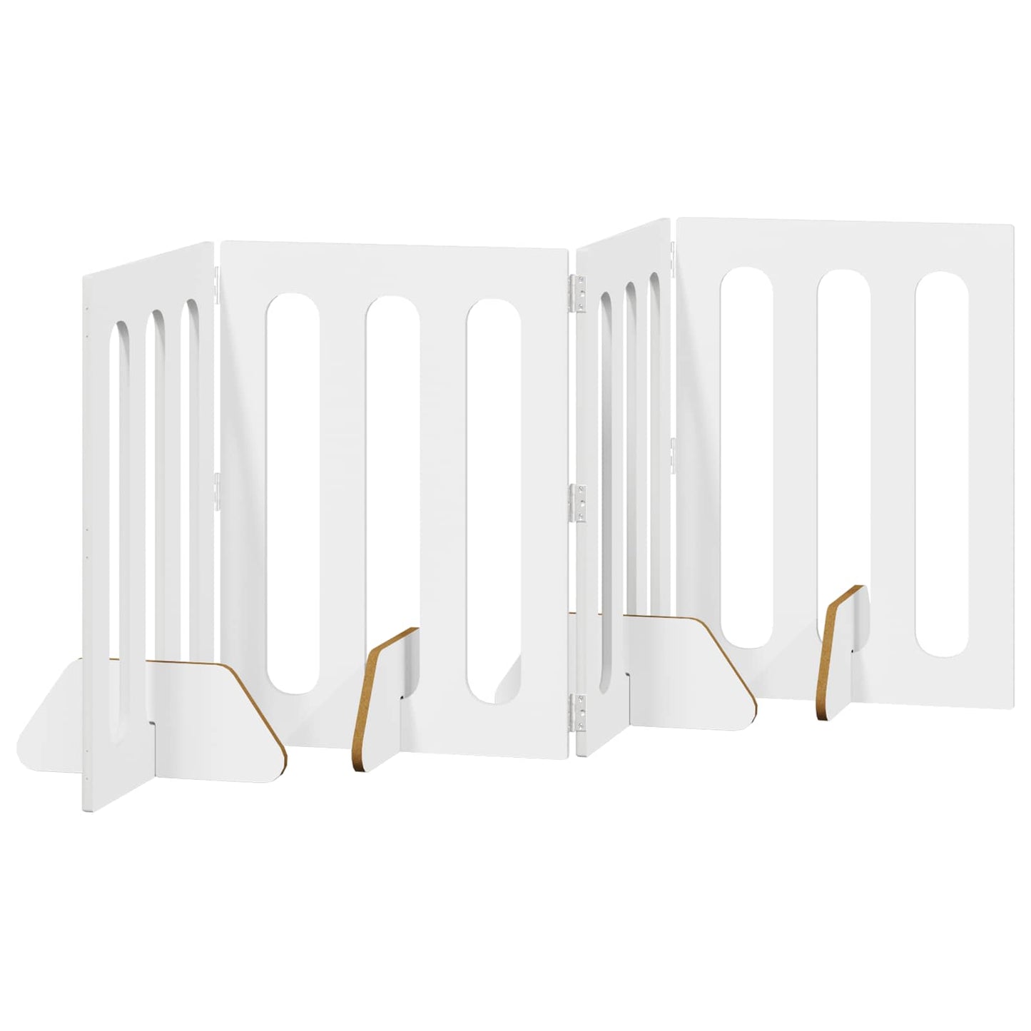 Valla Plegable Para Mascotas 4 Pcs 201 X 38 X 70 Cm