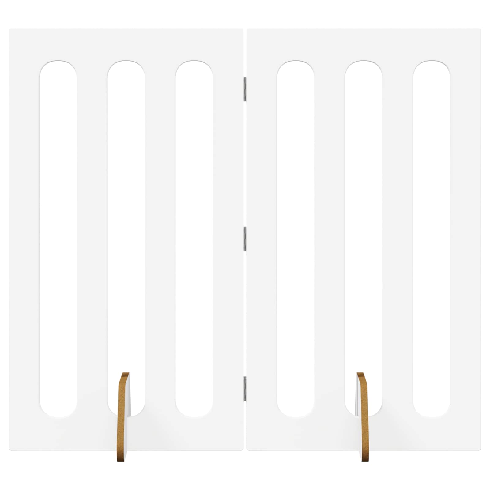 Valla Plegable Para Mascotas 2 Pcs 100,5 X 38 X 90 Cm