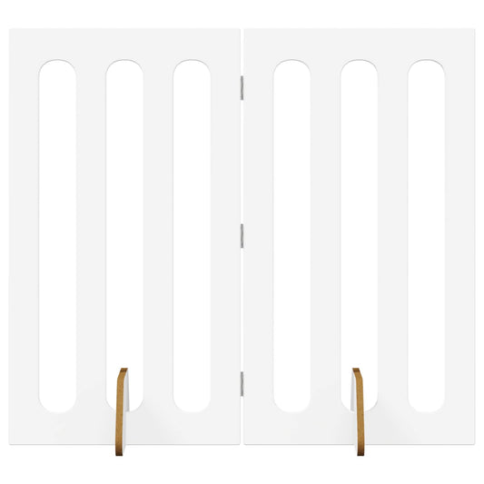 Valla Plegable Para Mascotas 2 Pcs 100,5 X 38 X 90 Cm