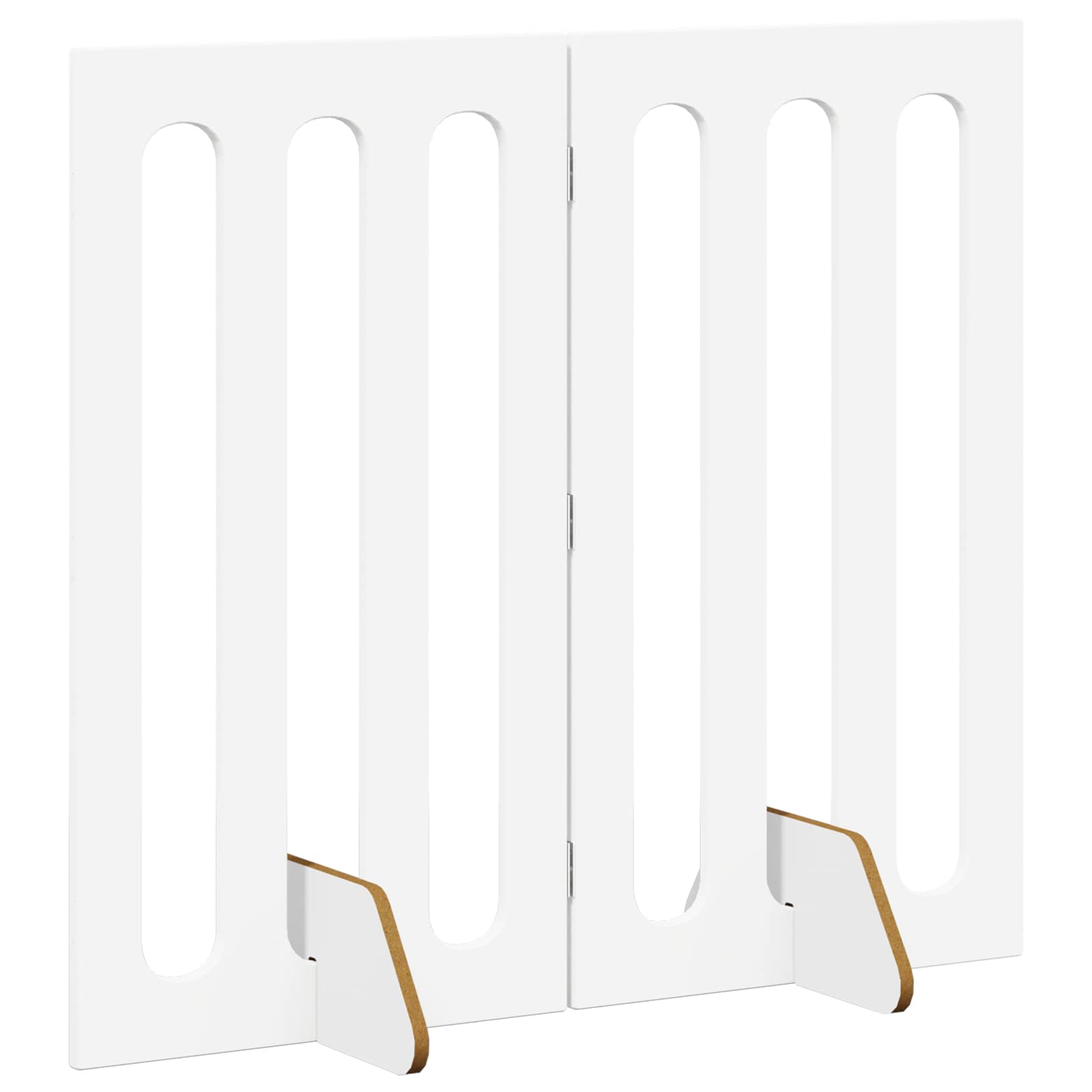 Valla Plegable Para Mascotas 2 Pcs 100,5 X 38 X 90 Cm