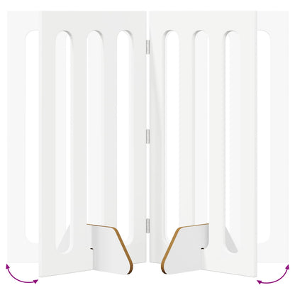 Valla Plegable Para Mascotas 2 Pcs 100,5 X 38 X 90 Cm