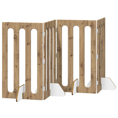 Valla Plegable Para Mascotas 4 Pcs