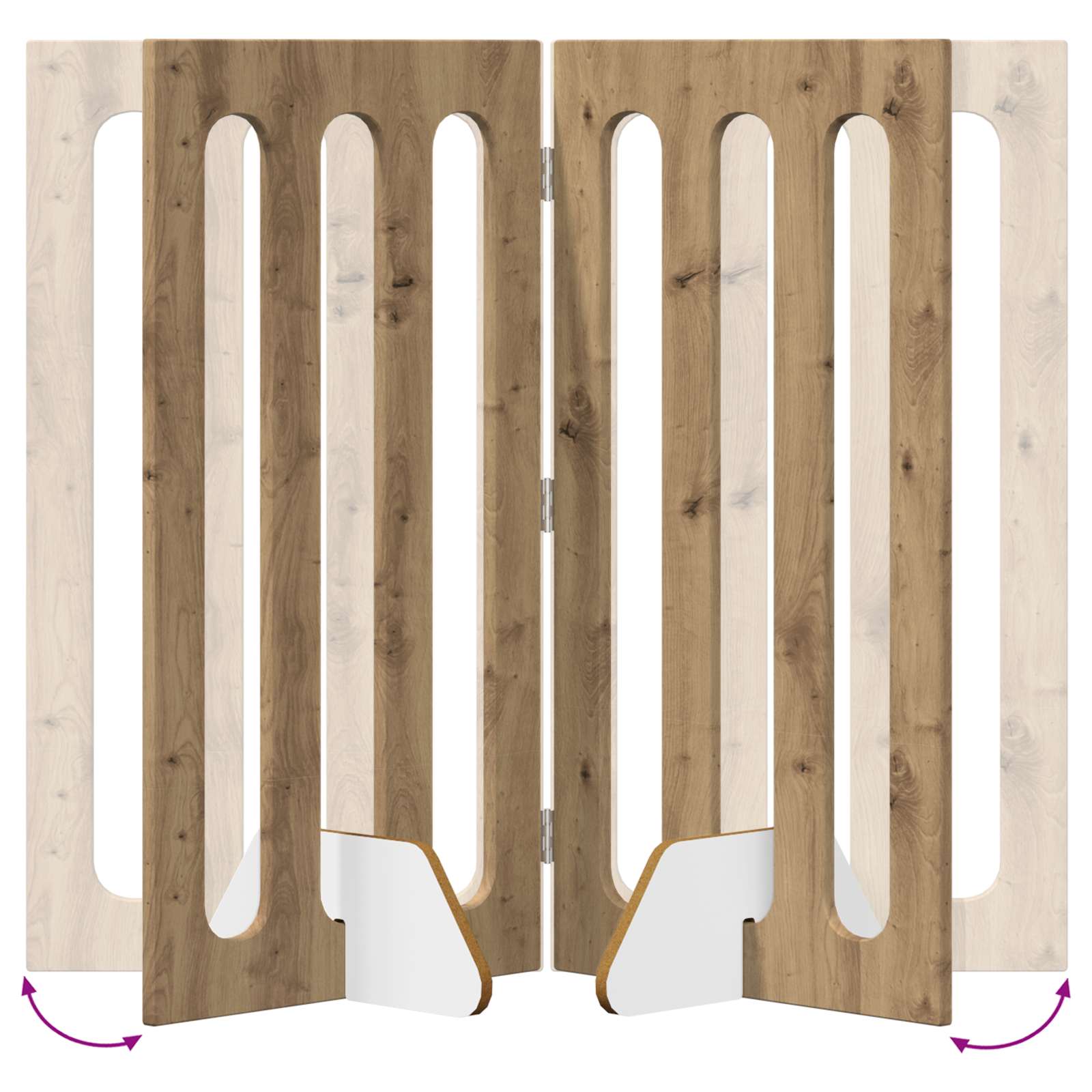 Valla Plegable Para Mascotas 4 Pcs