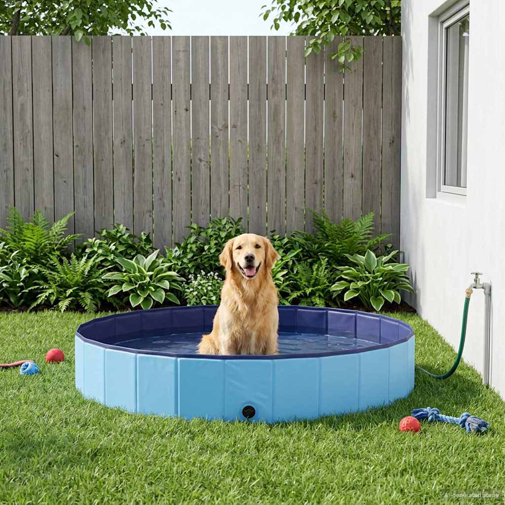 Piscina Para Perros Plegable Pvc