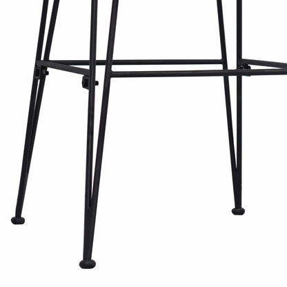 Silla De Bar 44 X 46 X 91 Cm Hierro Redondo De 10 Mm