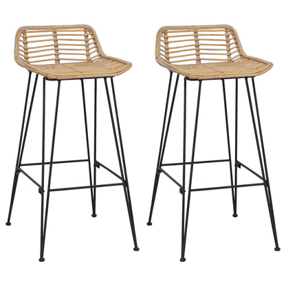 Silla De Bar 44 X 46 X 91 Cm Hierro Redondo De 10 Mm