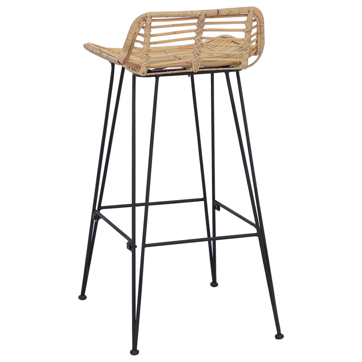 Silla De Bar 44 X 46 X 91 Cm Hierro Redondo De 10 Mm