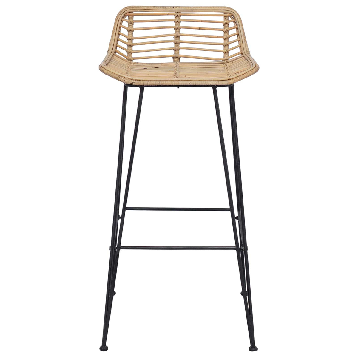 Silla De Bar 44 X 46 X 91 Cm Hierro Redondo De 10 Mm
