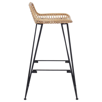 Silla De Bar 44 X 46 X 91 Cm Hierro Redondo De 10 Mm