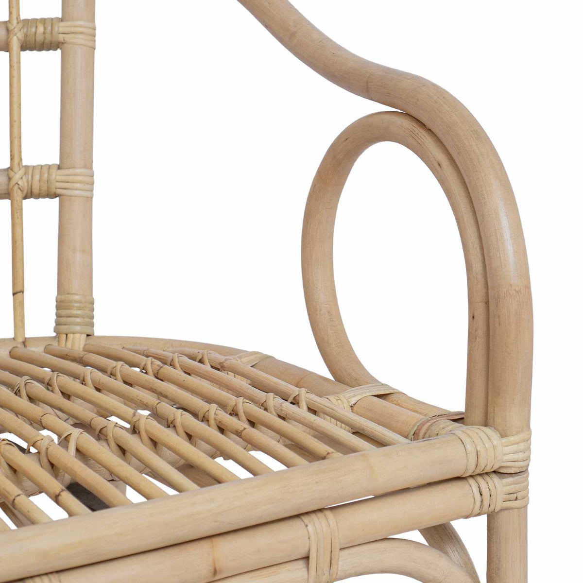 Silla Apilable 58 X 60 X 81 Cm Ratán
