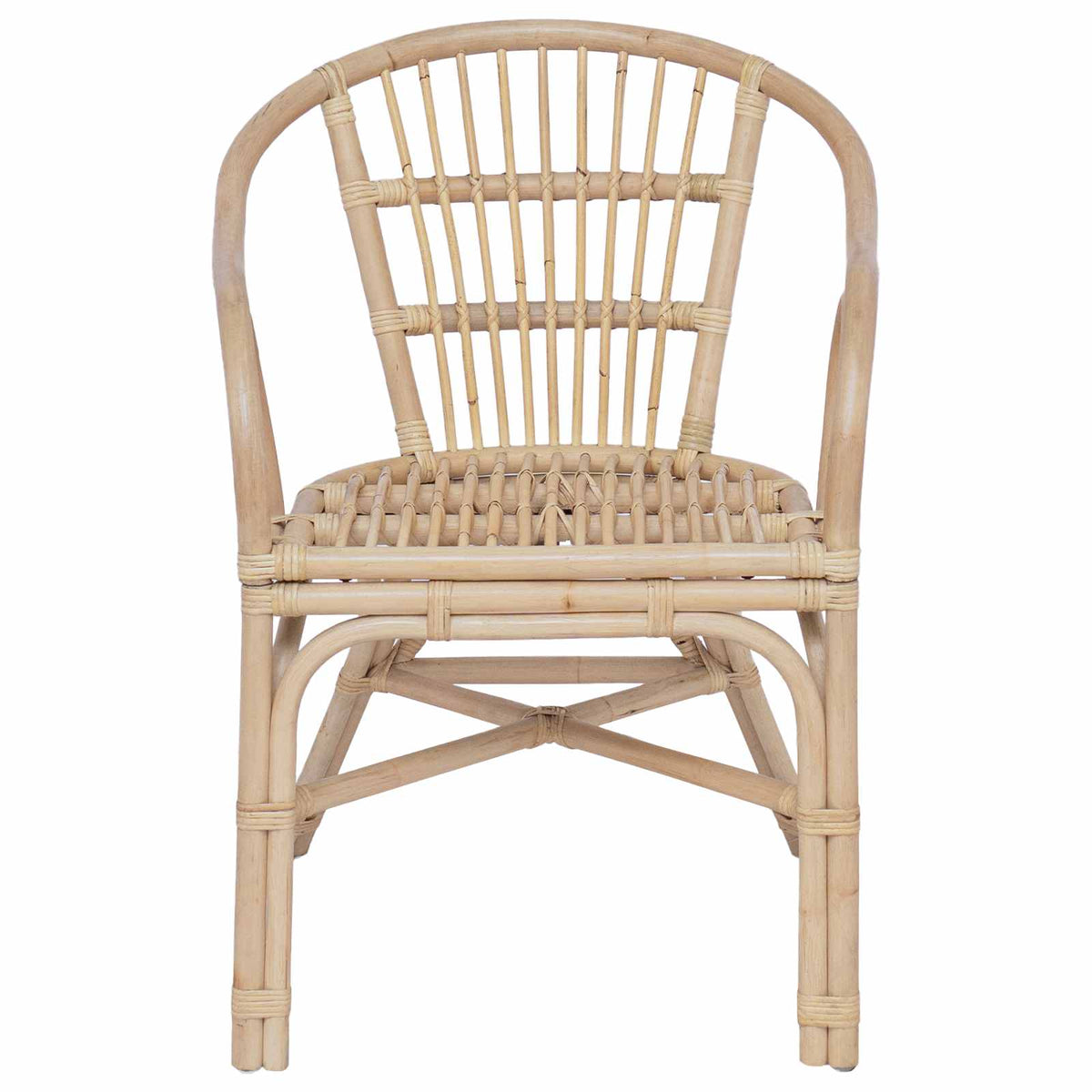 Silla Apilable 58 X 60 X 81 Cm Ratán