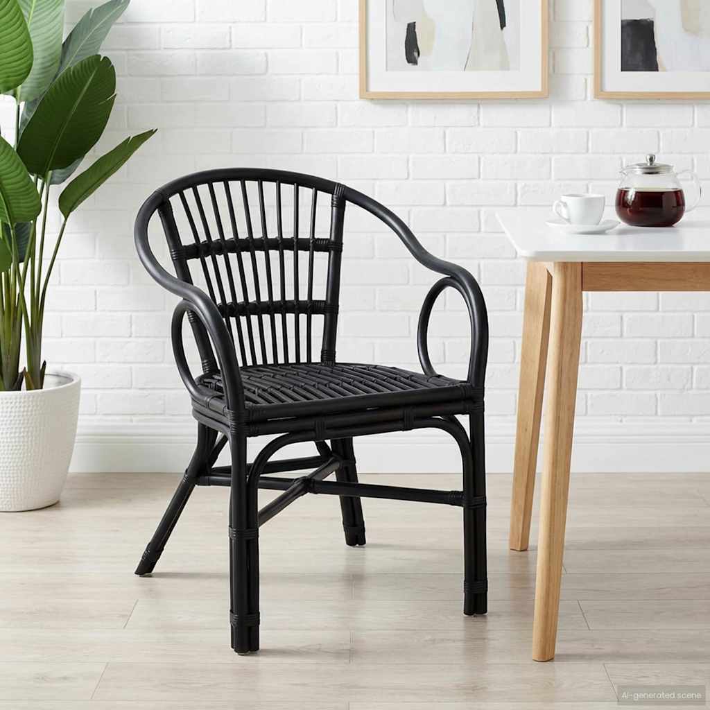 Silla Apilable 58 X 60 X 81 Cm Ratán
