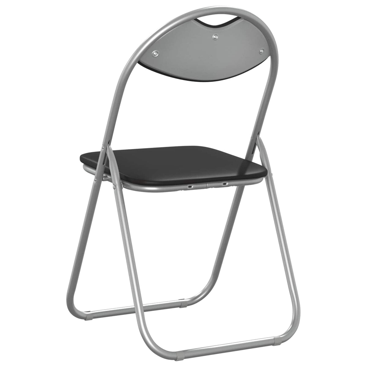 Silla Plegable 8 Uds. Cuero Sintético