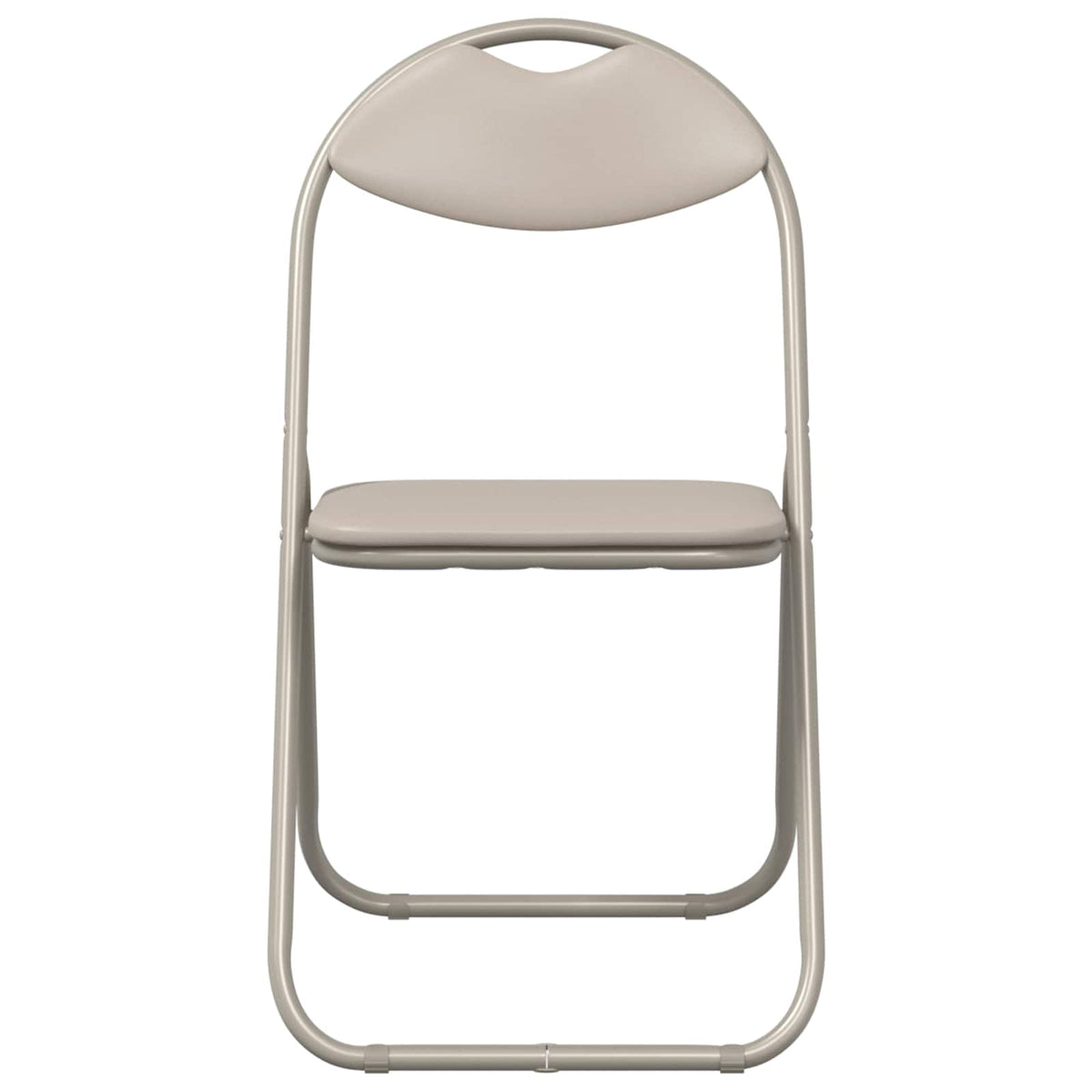 Silla Plegable 8 Uds. Cuero Sintético 48 X 43,5 X 81 Cm