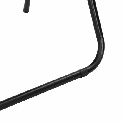 Silla Plegable 8 Uds. Terciopelo Negro 48 X 44 X 78 Cm