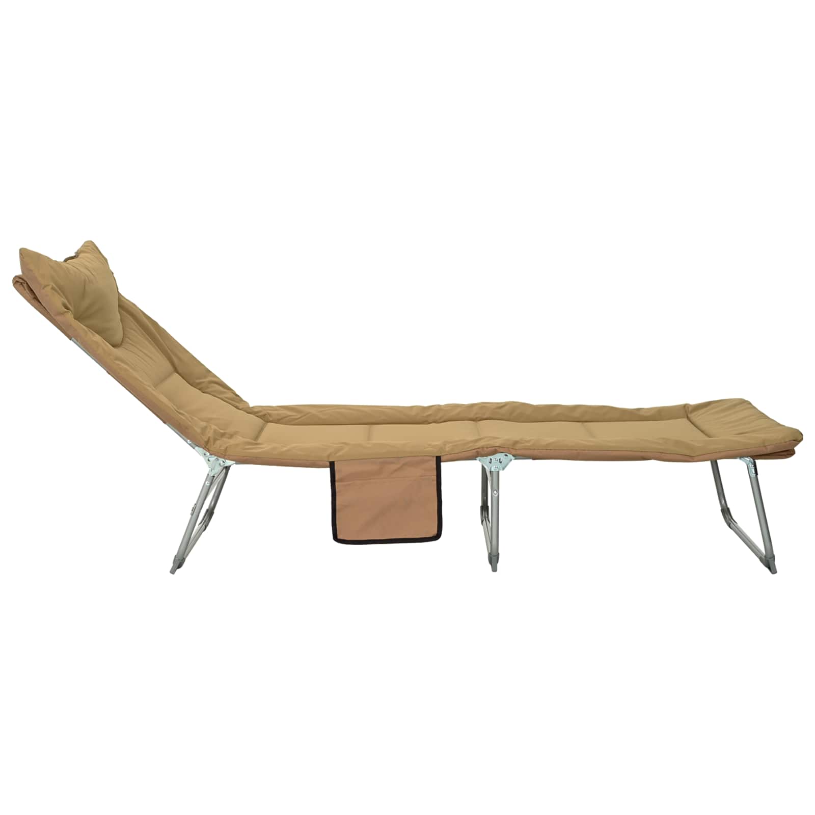 Tumbona Plegable Con Cojín