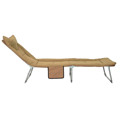 Tumbona Plegable Con Cojín