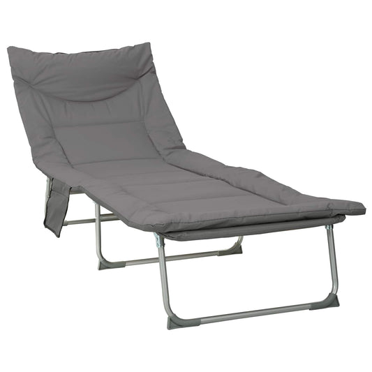 Tumbona Plegable Con Cojín