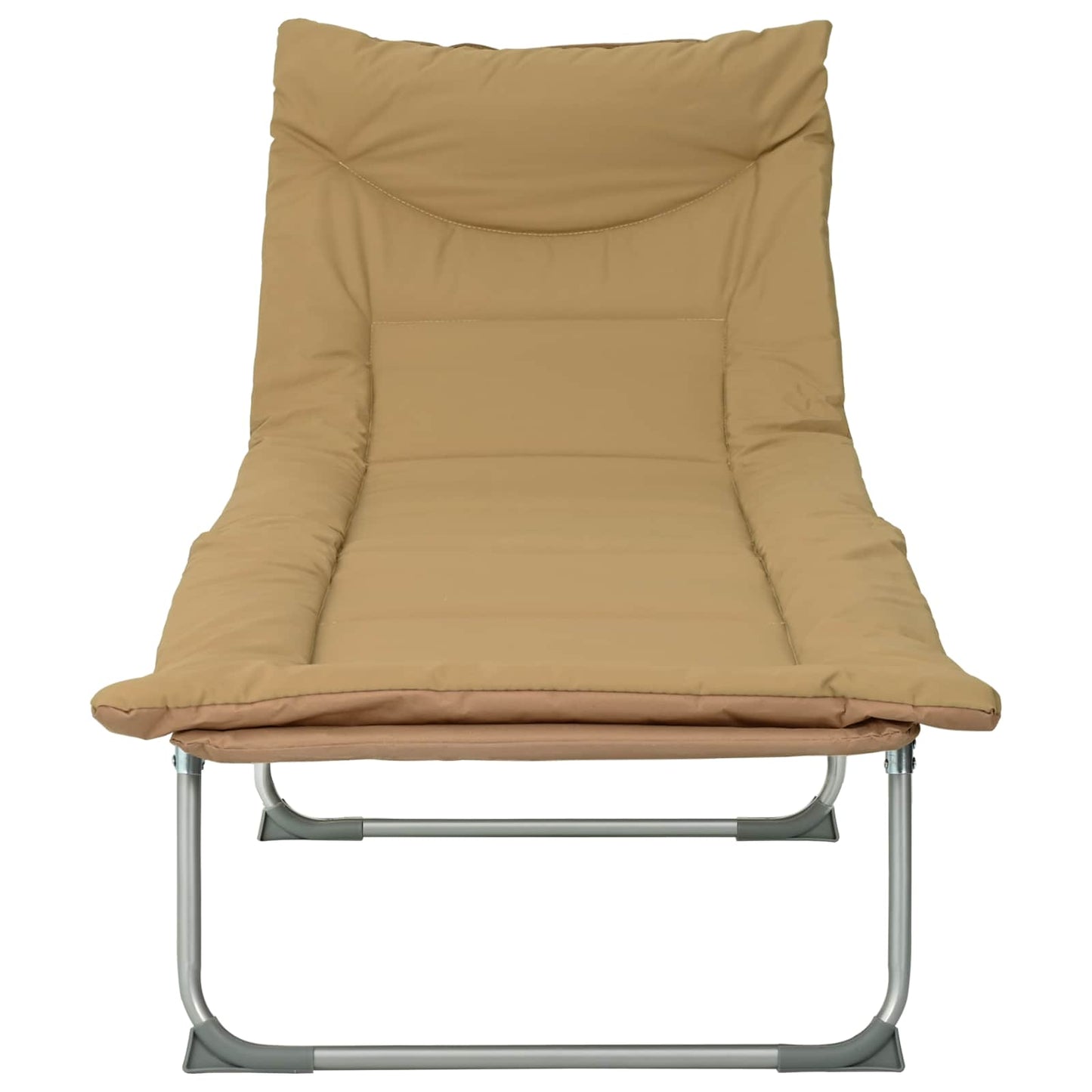 Tumbona Plegable Con Cojín 2 Pcs