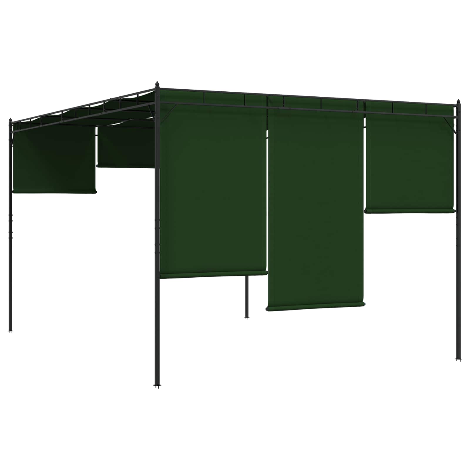 Cenador 4 X 3 X 2,3 M Poliéster Y Acero