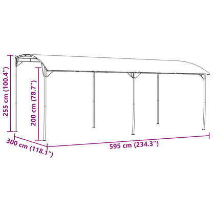 Cenador Tela Y Aluminio 180 Gsm