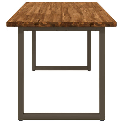 Mesa De Comedor Cuadrada Natural