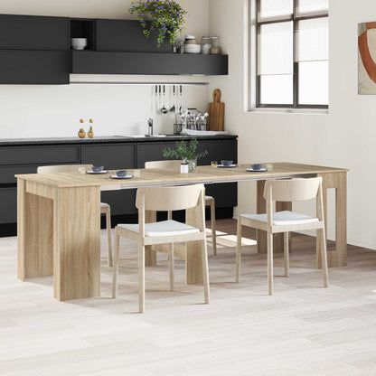 Mesa De Comedor 240 X 85 X 75 Cm Madera De Ingeniería