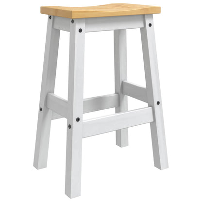 Taburete De Bar 2 Uds. 44 X 30 X 63 Cm