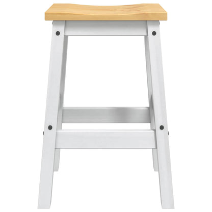 Taburete De Bar 2 Uds. 44 X 30 X 63 Cm