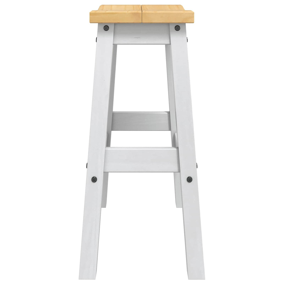 Taburete De Bar 2 Uds. 44 X 30 X 63 Cm