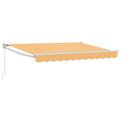 Toldo Retráctil Aluminio Y Tela Gris Antracita