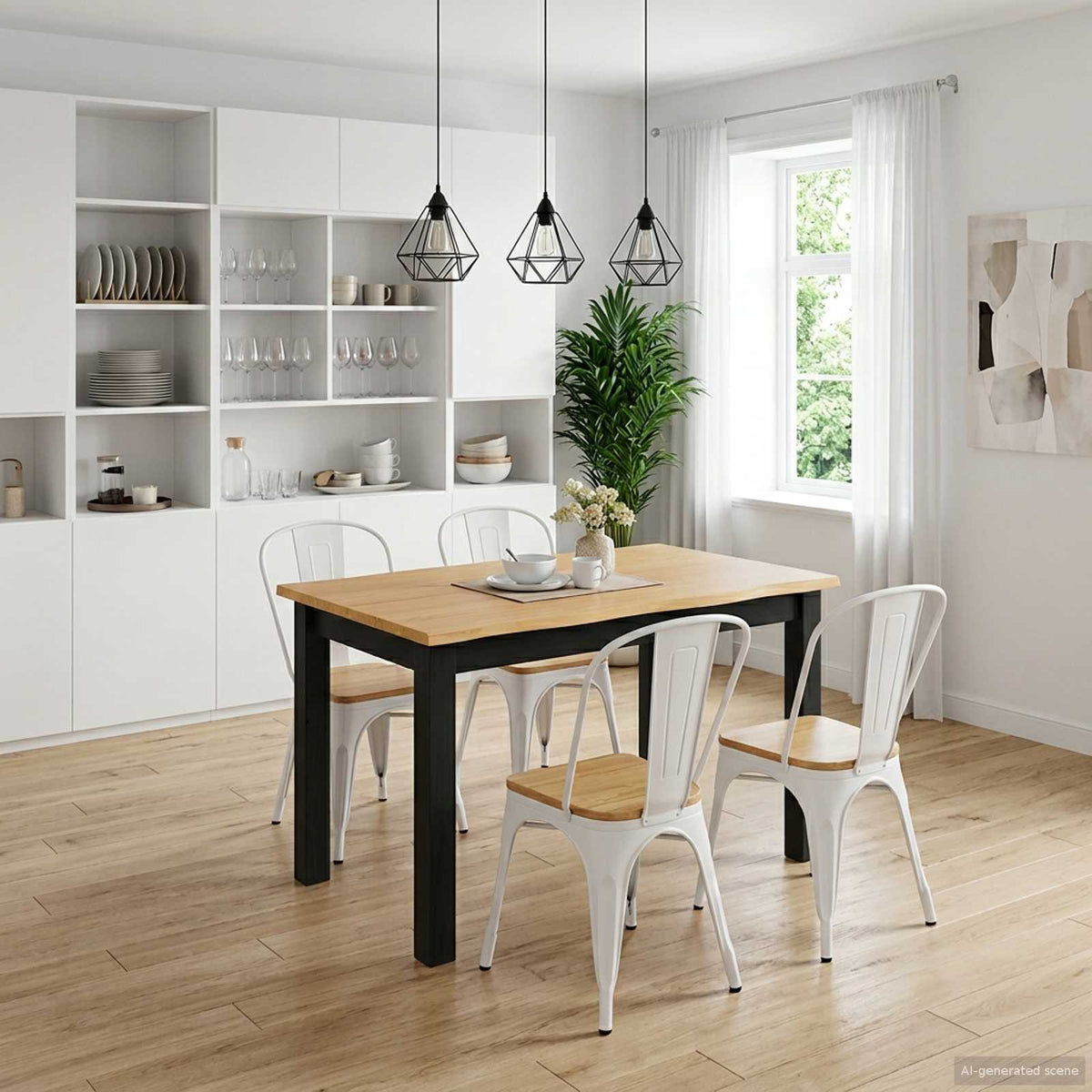 Mesa De Comedor Ekai 112 X 70 X 76,5 Cm