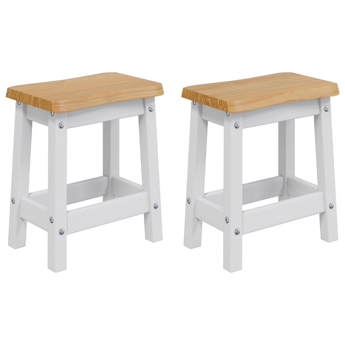 Taburete De Bar Ekai 2 Uds. 40 X 29 X 45,5 Cm
