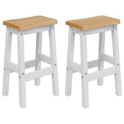 Taburete Alto De Bar Ekai 2 Uds. 40 X 29 X 63 Cm