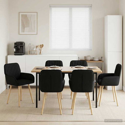 Sillas De Comedor 2 Uds. Tela 56,5 X 50 X 87,5 Cm