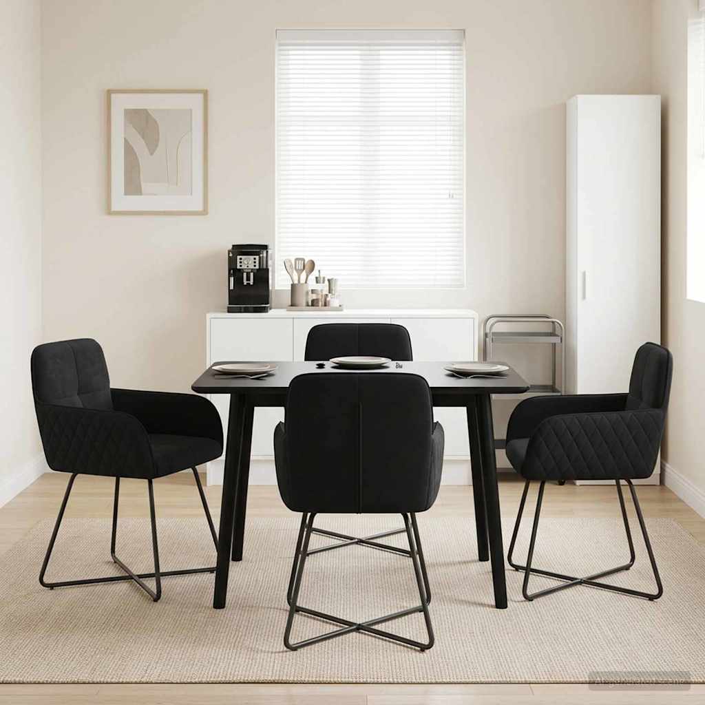 Sillas De Comedor 2 Uds. Terciopelo 59 X 56,5 X 86 Cm