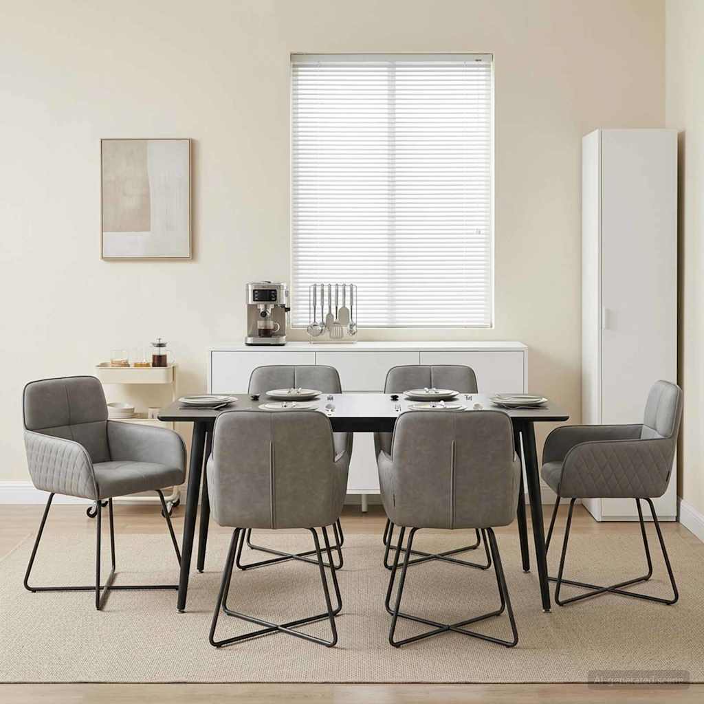 Sillas De Comedor 2 Uds. Terciopelo 59 X 56,5 X 86 Cm