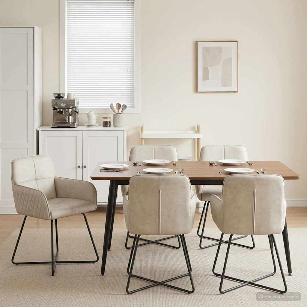 Sillas De Comedor 2 Uds. Terciopelo 59 X 56,5 X 86 Cm