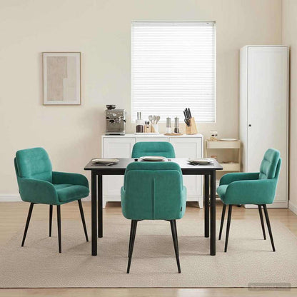 Sillas De Comedor 2 Uds. Terciopelo 59 X 59,5 X 90 Cm