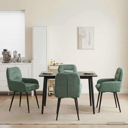 Sillas De Comedor 2 Uds. Terciopelo 59 X 59,5 X 90 Cm