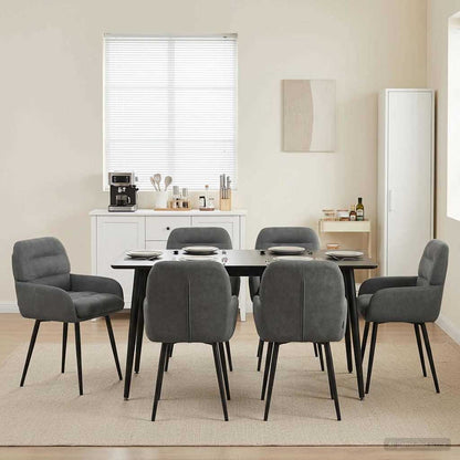 Sillas De Comedor 2 Uds. Terciopelo 59 X 59,5 X 90 Cm