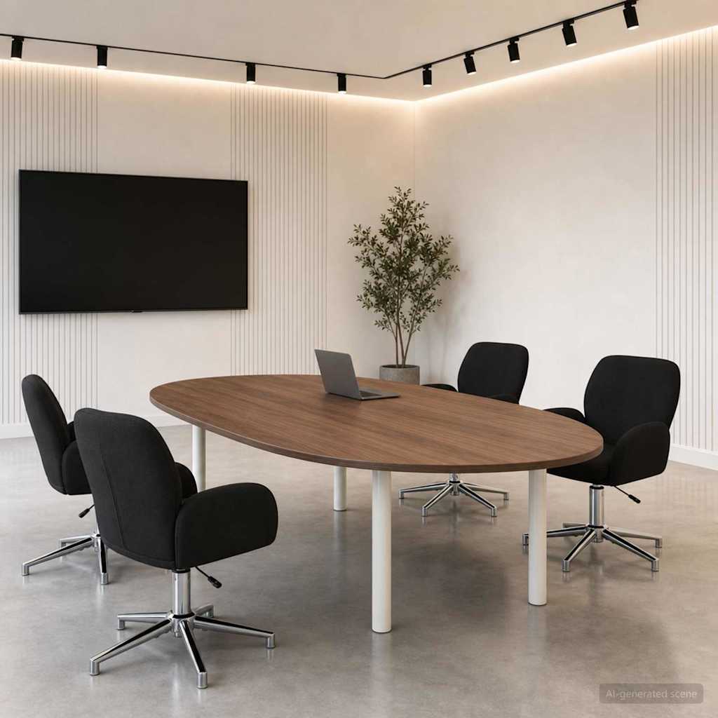 Sillas De Escritorio Giratorias 6 Uds. 54 X 58 X 90 Cm