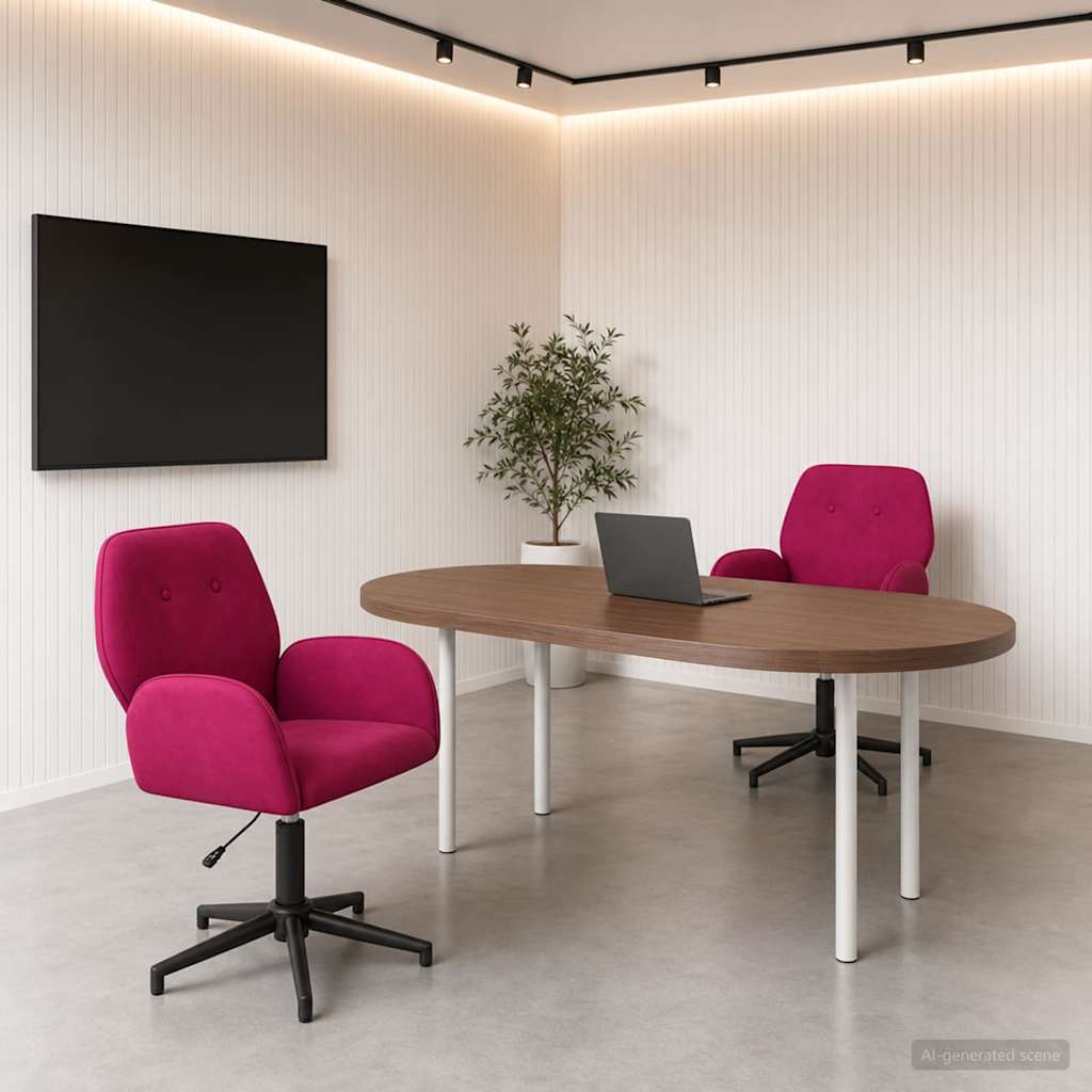 Sillas De Escritorio Giratorias 6 Uds. 54 X 55 X 90 Cm