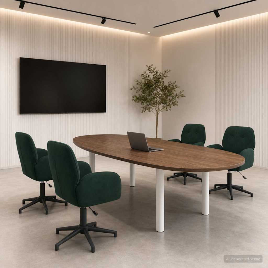 Sillas De Escritorio Giratorias 6 Uds. 54 X 55 X 90 Cm