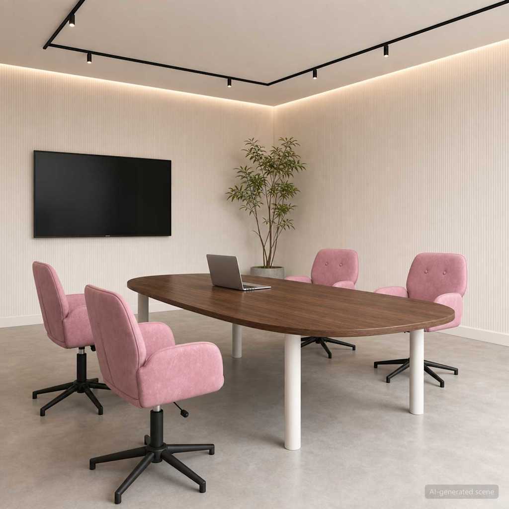 Sillas De Escritorio Giratorias 6 Uds. 54 X 55 X 90 Cm