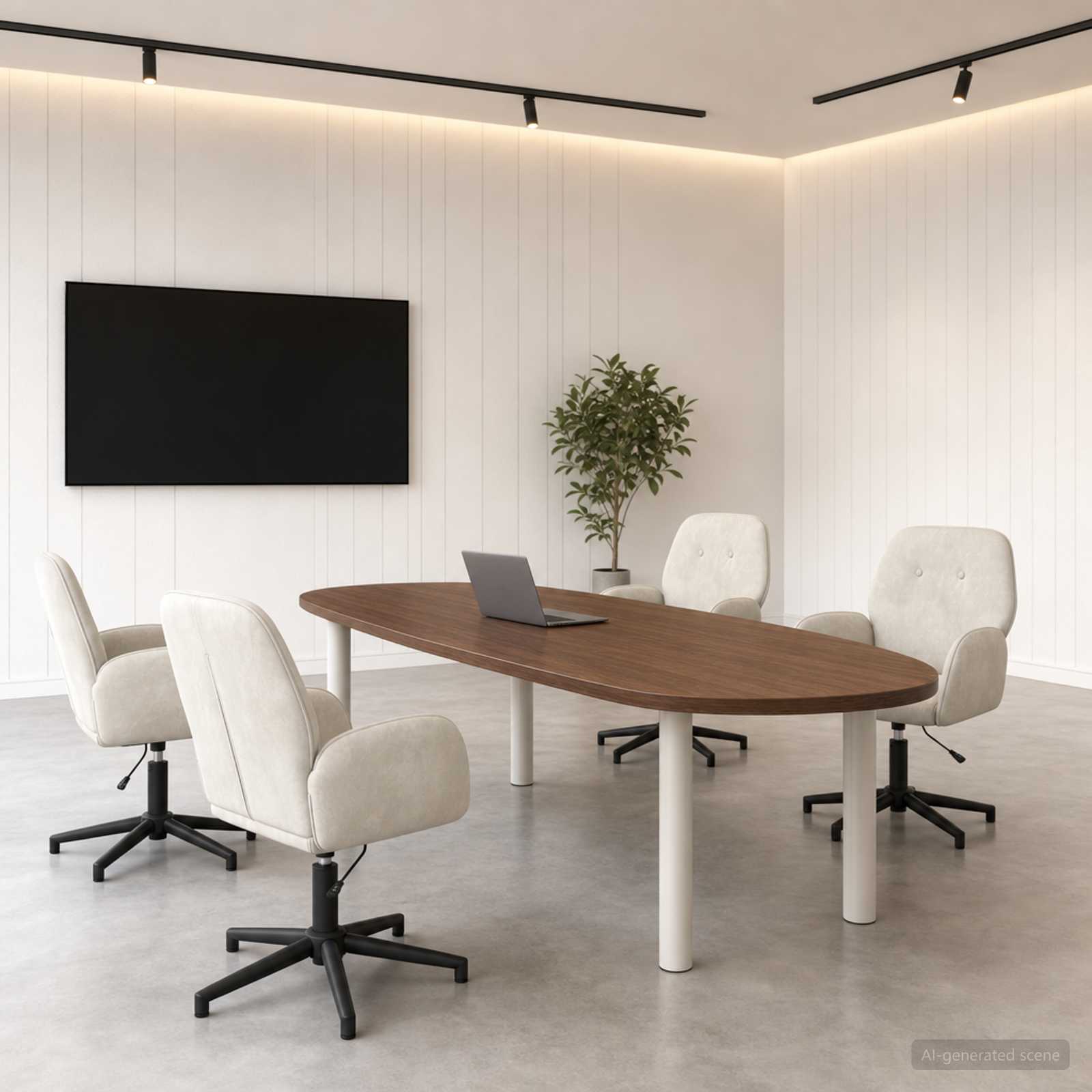 Sillas De Escritorio Giratorias 6 Uds. 54 X 55 X 90 Cm