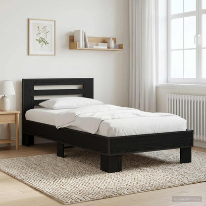 Estructura Cama Madera Ingeniería Metal