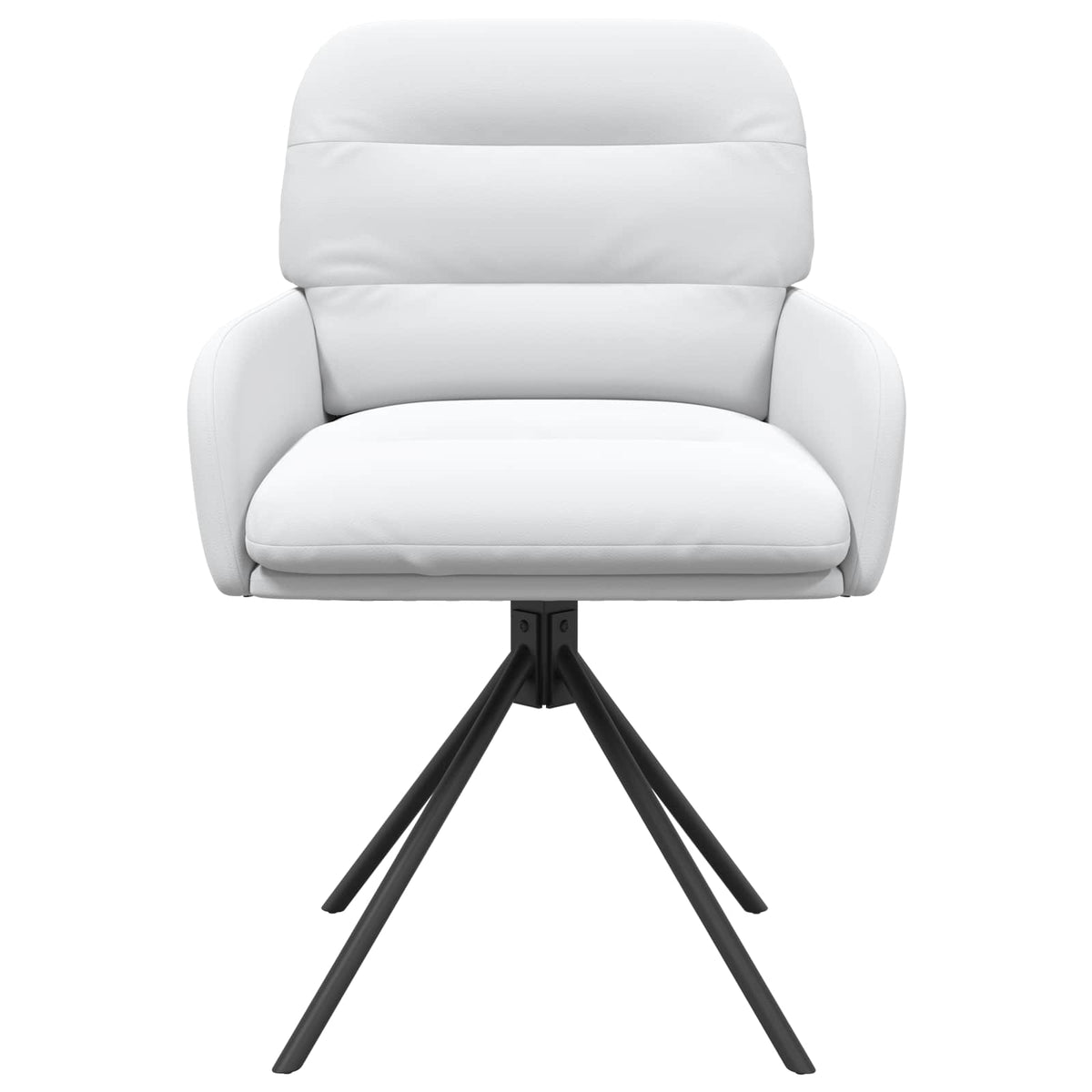 Sillas De Comedor Giratorias 2 Uds. Cuero Sintético