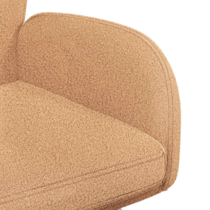 Sillas De Comedor Giratorias 2 Uds. Bouclé